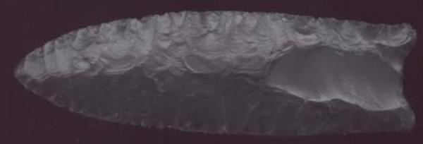 Paleo Style Clovis of Dacite -- 2004 A.D.
